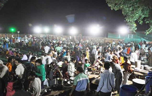 अम्बाजी माता मंदिर, आबुरोड के अन्कुट में उमड़ा धर्मप्रेमियों का सेलाब