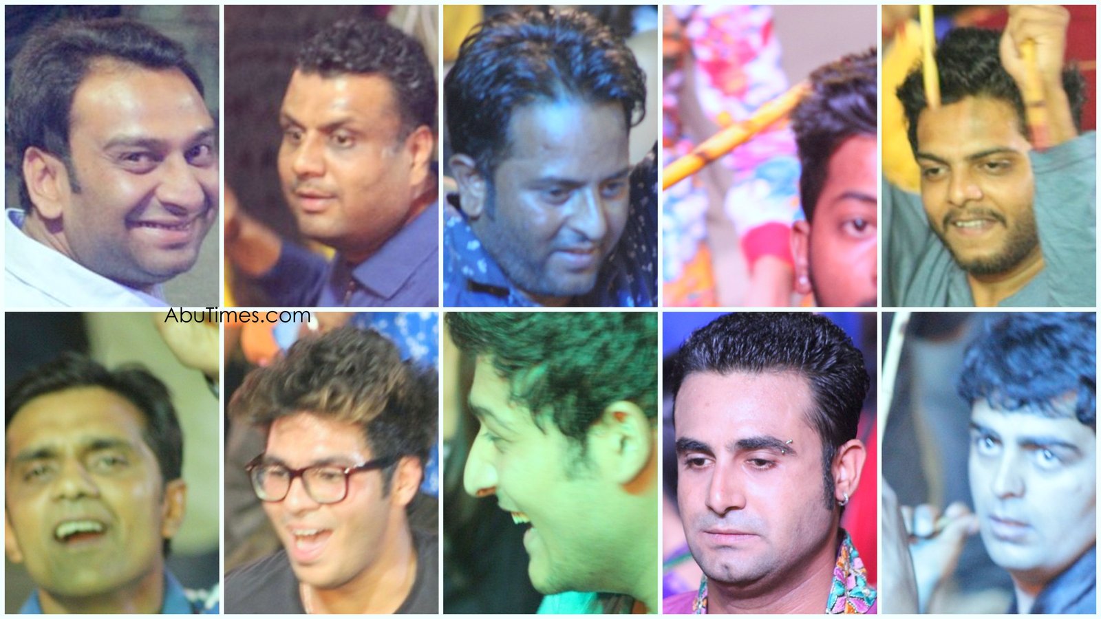 CLOSE UP AT AGRASEN GARBA MANDAL 2015 DAY 8, ARBUDANCHAL