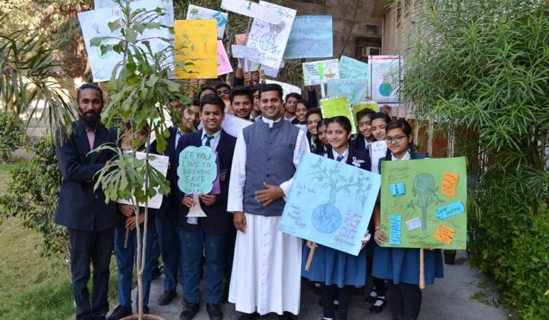 "Pukar" a silent march by St. Anselm's to Protect Environment