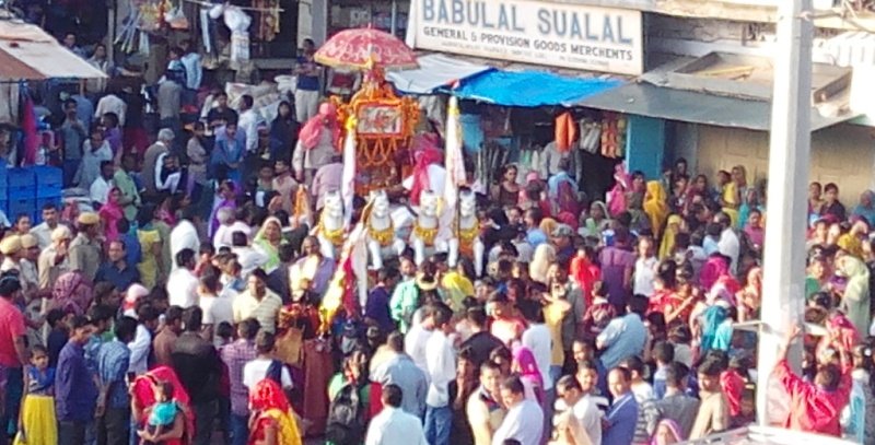 माउन्ट आबू में बाबा रामदेव मेले में उमडा जन सैलाब।