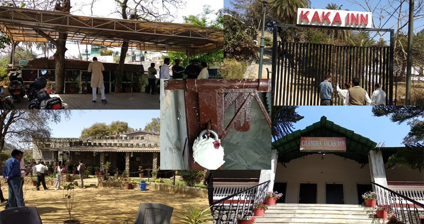 माउंट आबू में आज 6 होटल हुई सिज़, यह रहा मुख्य कारण