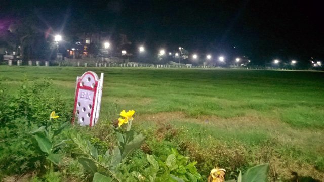 Green in Day Light, White in Night: Polo Ground, Mount Abu