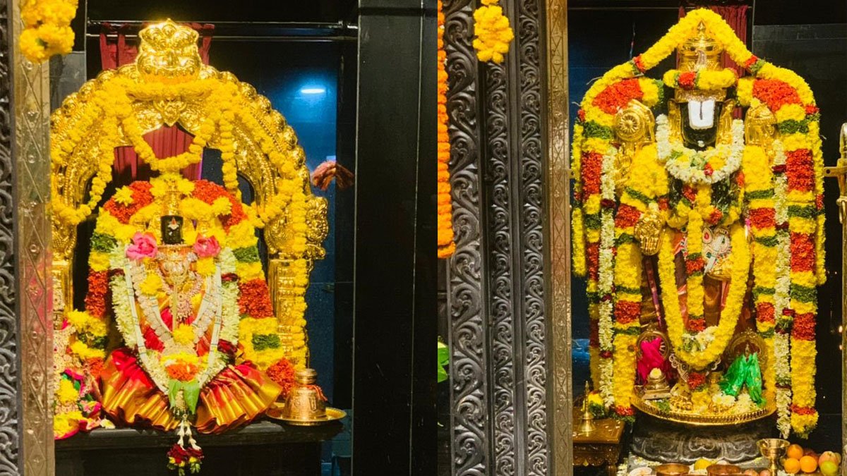 आबूरोड के UPACA कॉलेज में संपन्न हुआ तिरुपति बालाजी मंदिर की प्राण प्रतिष्ठा का उत्सव
