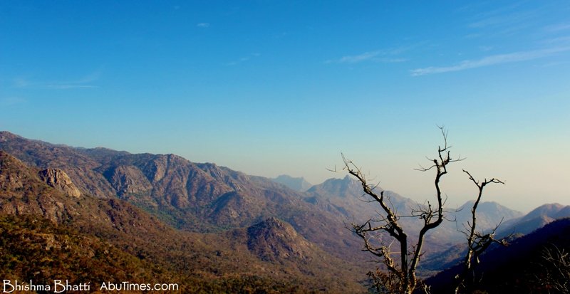 Golden Light on The Aravalli Hills in Abu: Bhishma Bhati