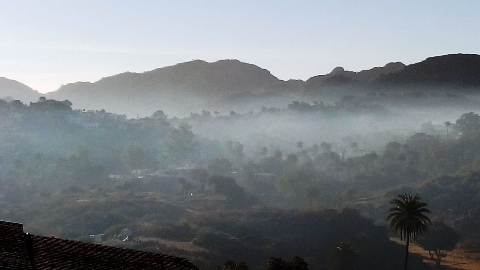 आबू में पिछले दिनों कुछ यु रहा मौसम का मिजाज़