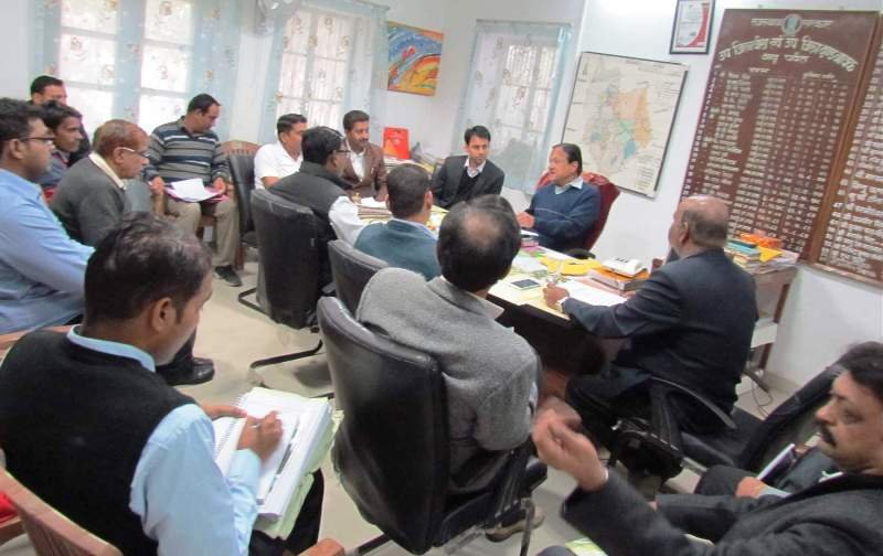 उपखंड कार्यालय में मॉनिटरिंग कमेटी की बैठक, माउंट आबू का जोनल मास्टर प्लान स्वीकृत