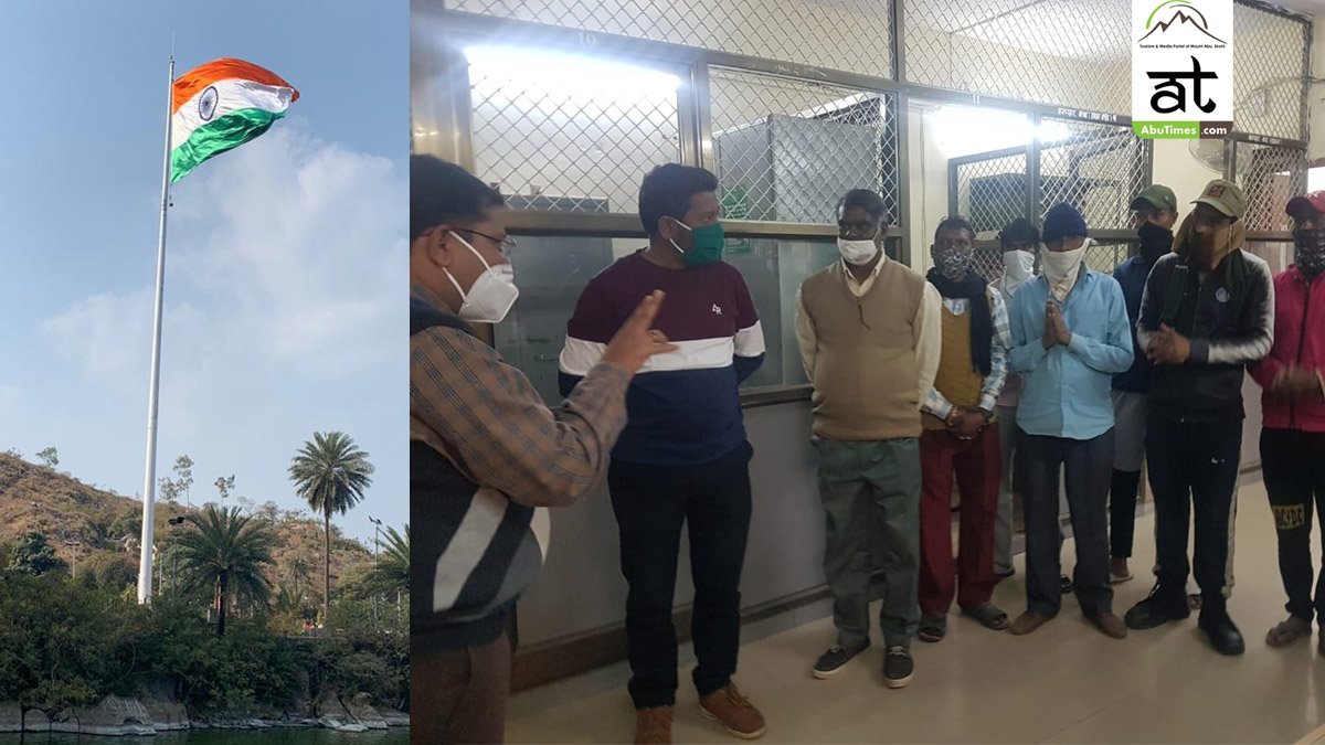 नेशनल पार्क निर्माण में लगे 1 करोड़, लेकिन नक्की परिक्रमा पथ पर कार्यरत 53 श्रमिको का वेतन अभी तक बकाया