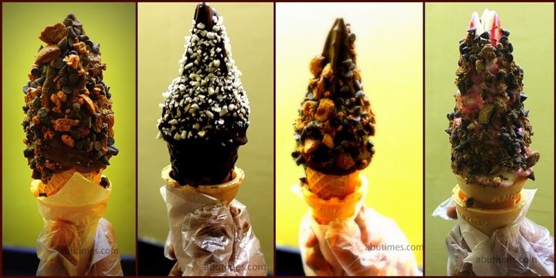 Your temptation for scrumptious SOFTY ice-cream never ends all year round in Mount Abu