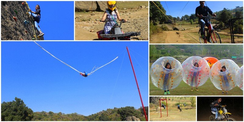 "Adventurous" New Year 2017 Party exclusively at Thrill Zone Adventure Park, Mount Abu