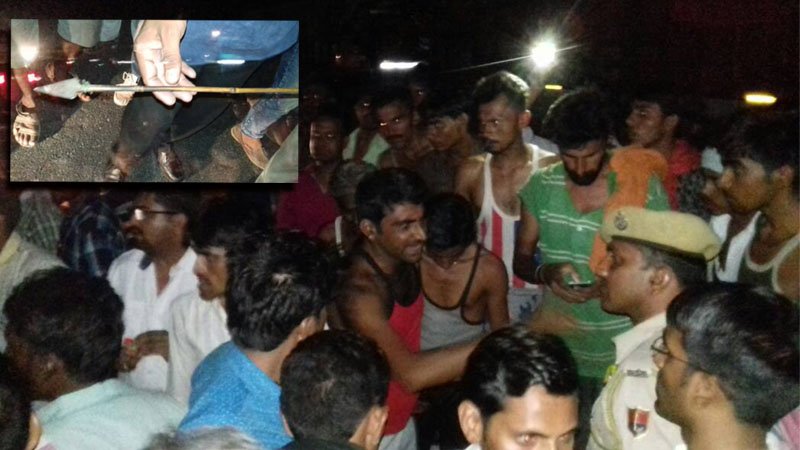 Truck driver attacked with an 'Arrow' near Swaroopganj on NH 27 way to Udaipur
