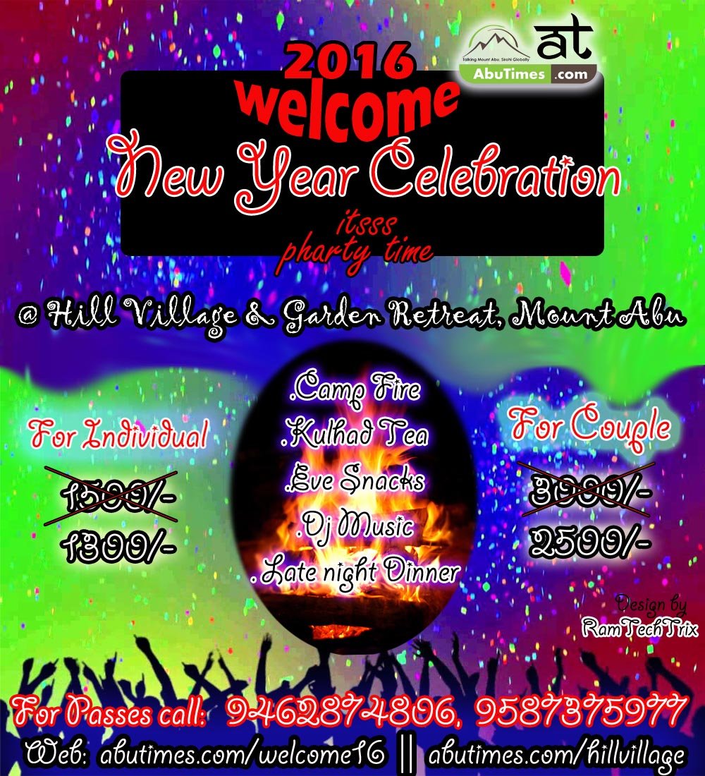 New Year Party @ Hill Village & Garden Retreat, Mount Abu