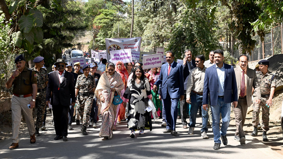 womens day rally mount abu