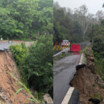 mount abu main road broken